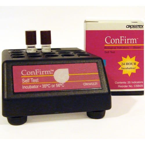 Crosstex CBMS10 ConFirm 24 In-Office Biological Monitoring Starter Kit Crosstex CBMS10 ConFirm 24 In-Office Biological Monitoring Starter Kit